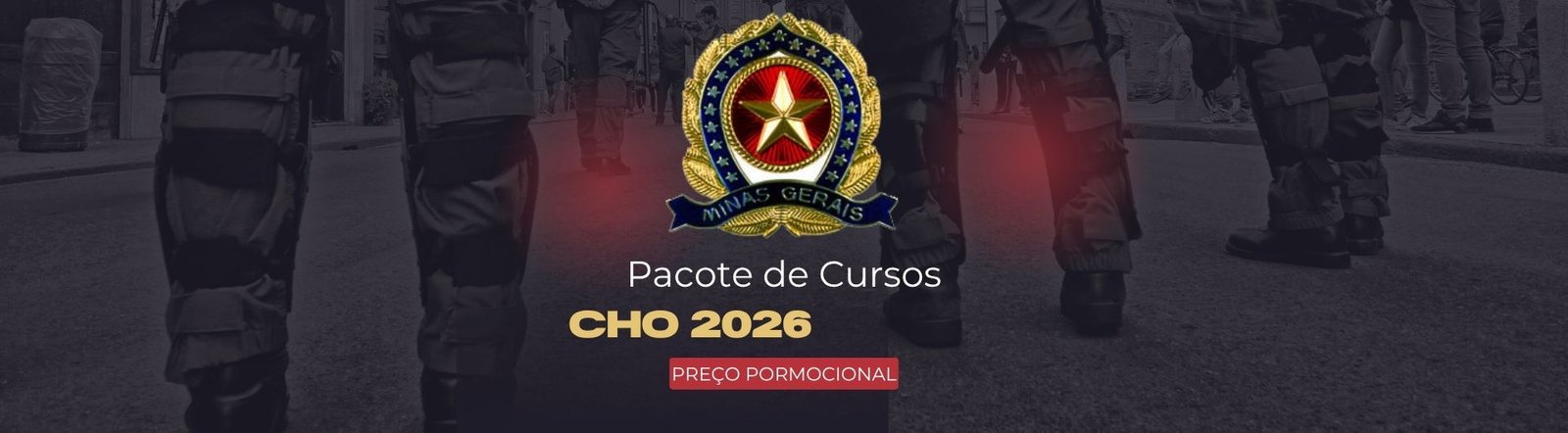 PACOTE DE CURSOS CHO 2026